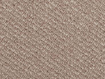 Rechteckige Draufsicht vom Vorwerk Telma Teppichboden in sand – warmer Teppich für harmonische Raumgestaltung